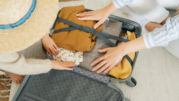 Viaggiare con il solo bagaglio a mano